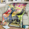 Anime Pokemon Xerneas Ex Full Printing Blanket