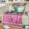 Anime Pokemon Xerneas Full Print Soft Blanket