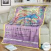 Anime Pokemon Zacian Vivid Voltage Custom Blanket