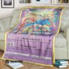 Anime Pokemon Zacian Vivid Voltage Quilt Blanket