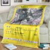 Anime Pokemon Zekrom Shining Legends Blanket