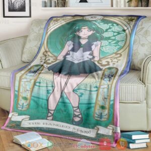 Anime Sailor Moon The Hanged Man Custom Soft Blanket 2