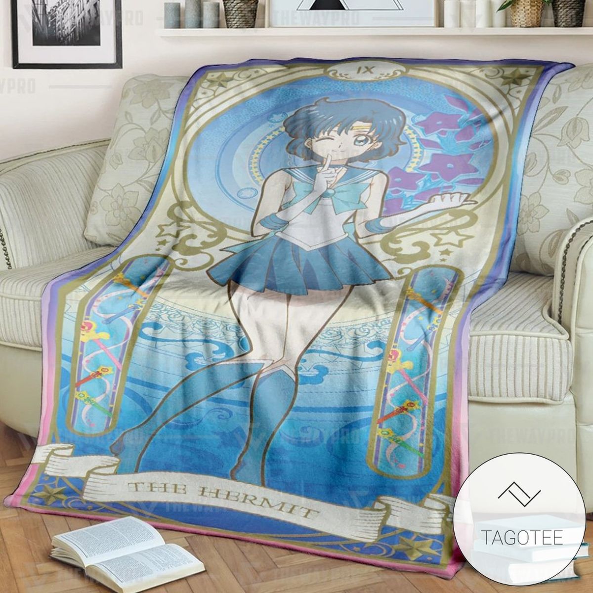 Anime Sailor Moon The Lover Custom Soft Blanket Anime Sailor Moon The Lover Custom Soft Blanket