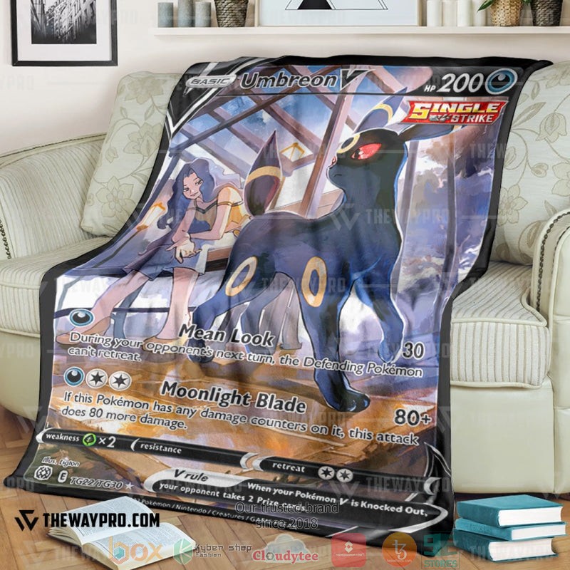 Anime Umbreon V 2022 Soft Blanket Anime Umbreon V 2022 Soft Blanket