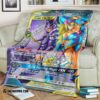 Anime Ygo Pkm Dark Magician And Dark Magician Girl Custom Soft Blanket