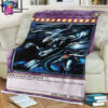 Anime Yu Gi Oh Blue Eyes Ultimate Dragon Full Print Soft Blanket