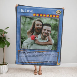 Anime Yu Gi Oh Personalized Card Custom Soft Blanket