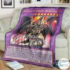 Anime Yugioh Red Eyes Dark Dragon Custom Blanket