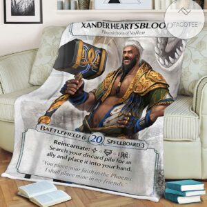 Ashes Rotp Xander Heartsblood Blanket