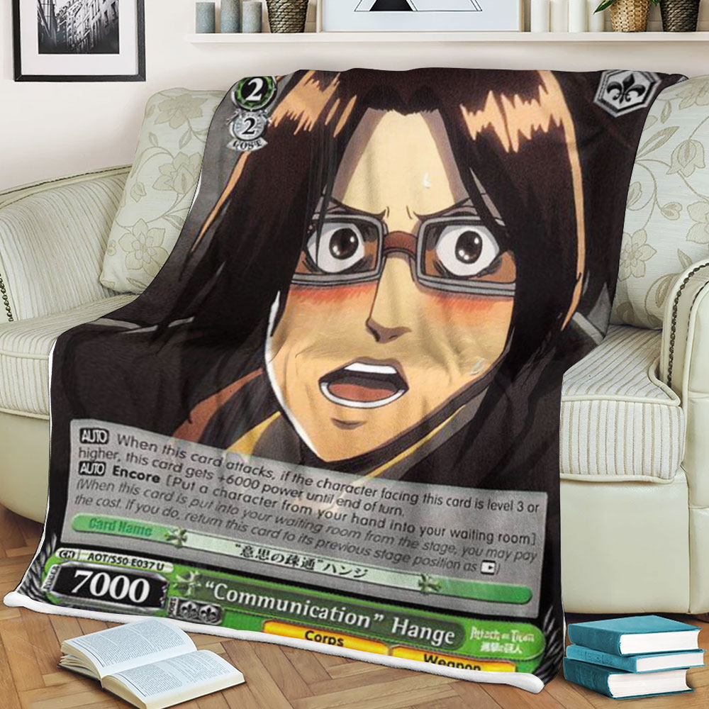 Attack On Titan Communication Hange Blanket Attack On Titan Communication Hange Blanket