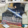 Attack On Titan Direct Sword Mikasa Sherpa Blanket