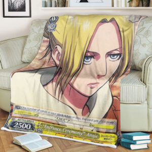 Attack On Titan Entrance Ceremony Annie Blanket