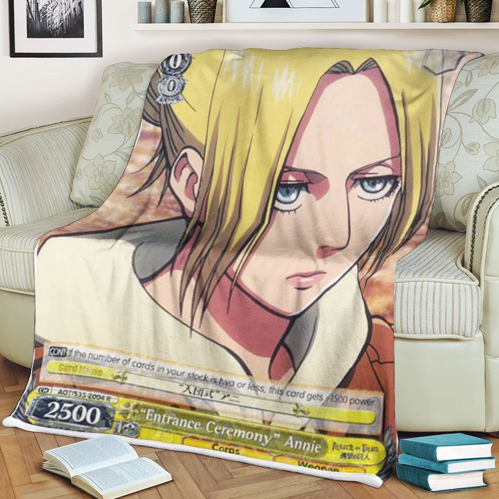Attack On Titan Entrance Ceremony Annie Blanket Attack On Titan Entrance Ceremony Annie Blanket