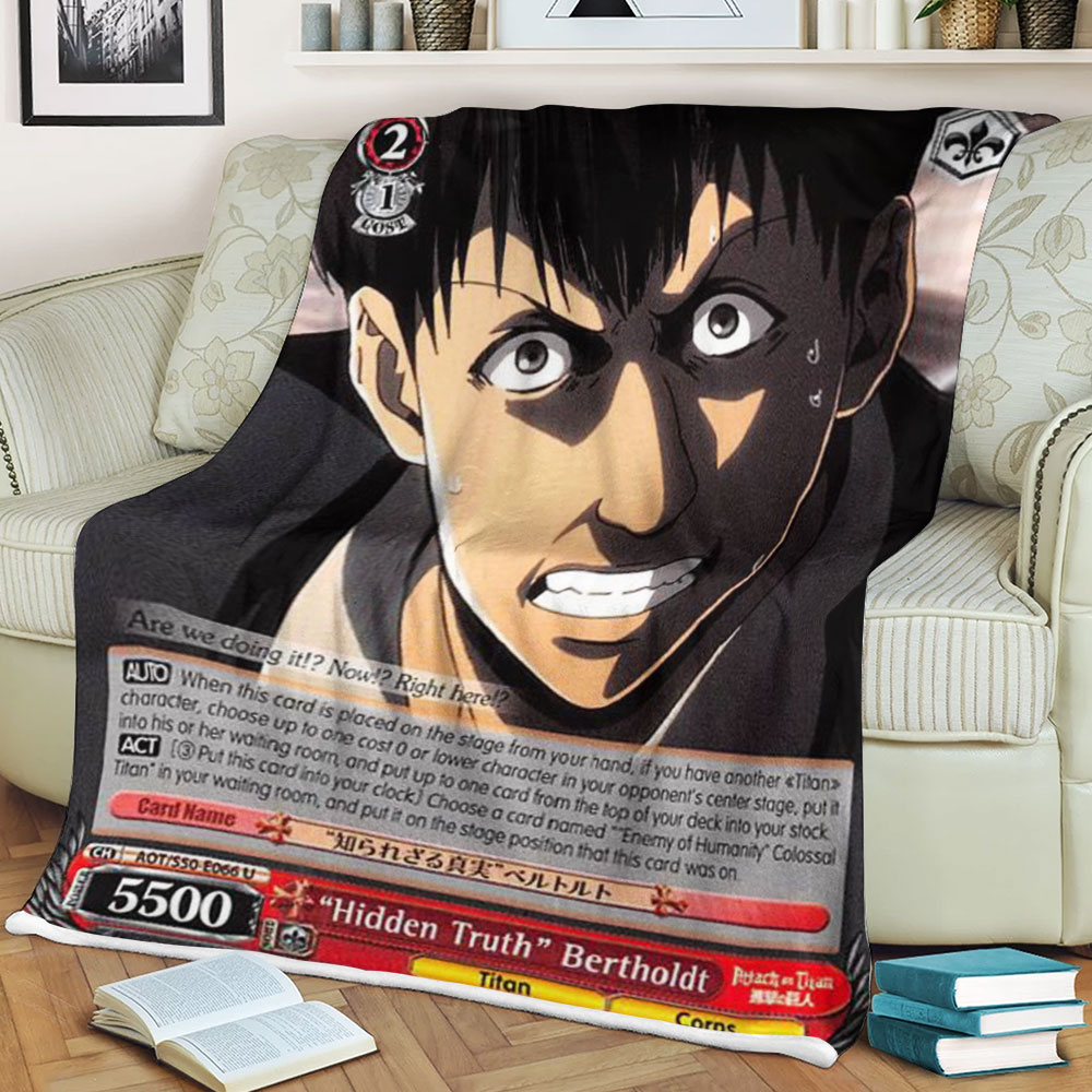 Attack On Titan Hidden Truth Bertholdt Sherpa Blanket Attack On Titan Hidden Truth Bertholdt Sherpa Blanket