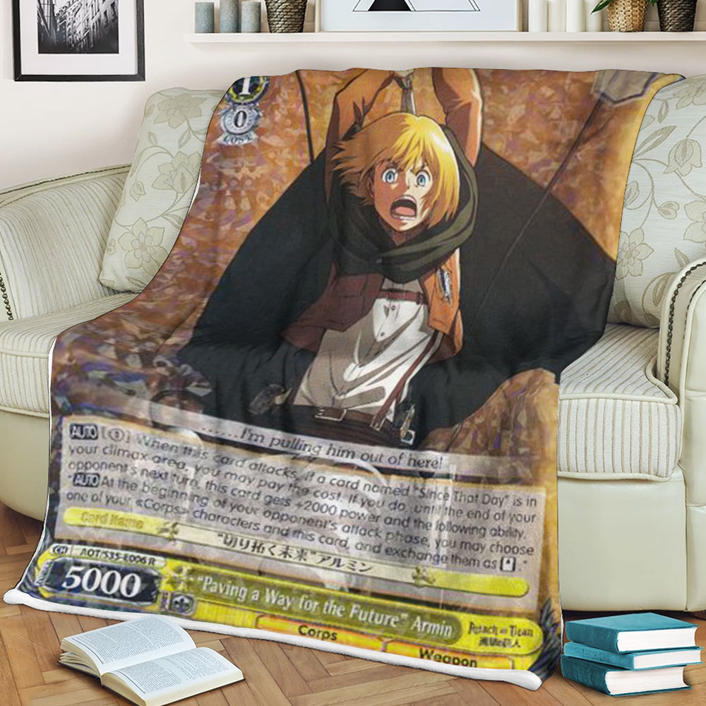 Attack On Titan Pavinga Way For The Future Armin Sherpa Blanket Attack On Titan Pavinga Way For The Future Armin Sherpa Blanket