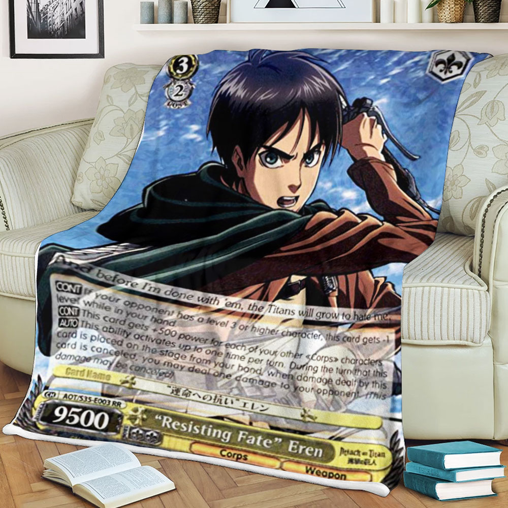 Attack On Titan Resisting Fate Eren Blanket Attack On Titan Resisting Fate Eren Blanket