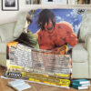 Attack On Titan Single Ray Of Light Eren Titan Sherpa Blanket