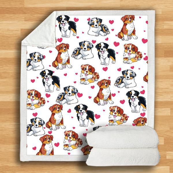 Australian Shepherd Blanket Australian Shepherd Blanket