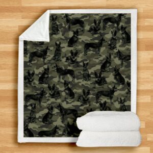 Australian Cattle Camo Blanket