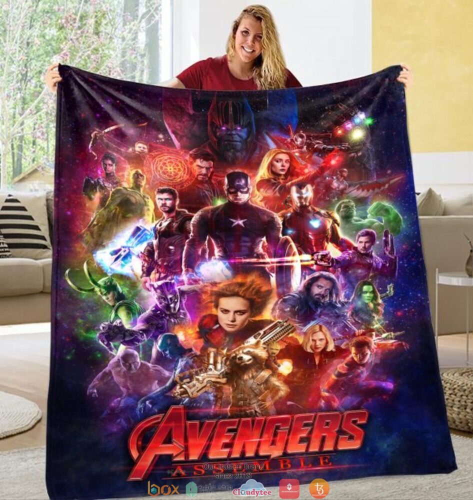 Avengers Assemble Blanket Avengers Assemble Blanket