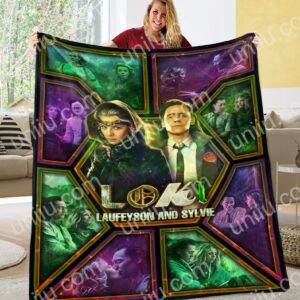 Avengers Couple Loki Laufeyson And Sylvie Blanket