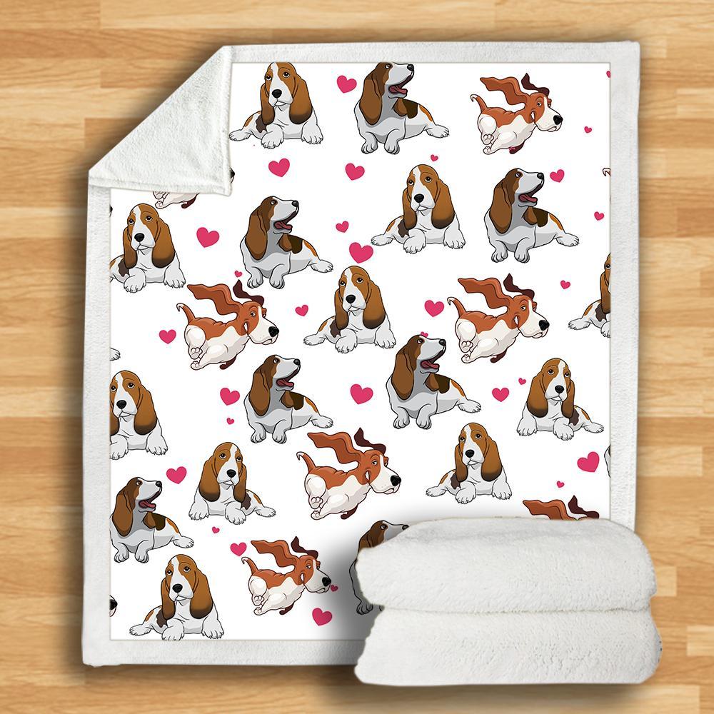 Basset Hound Blanket Basset Hound Blanket