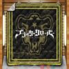 Black Clover Bulls Quilt Blanket