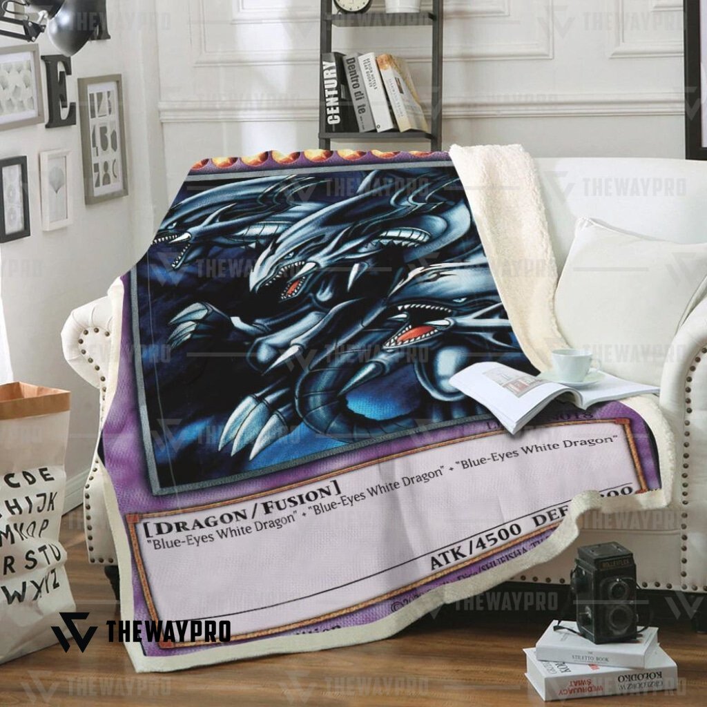 Blue Eyes Ultimate Dragon Blanket Blue Eyes Ultimate Dragon Blanket