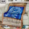 Blue Eyes White Dragon Card Soft Blanket 2