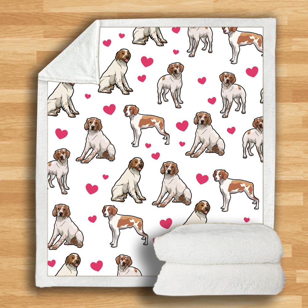 Brittany Spaniel Blanket Brittany Spaniel Blanket