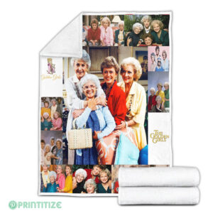 Vintage The Golden Girls Fleece Blanket