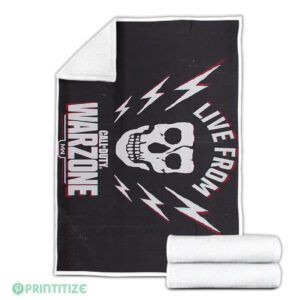 COD Warzone Logo Blanket