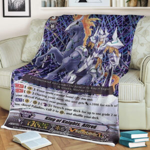Cardfight Vanguard King Of Knights Alfred Blanket