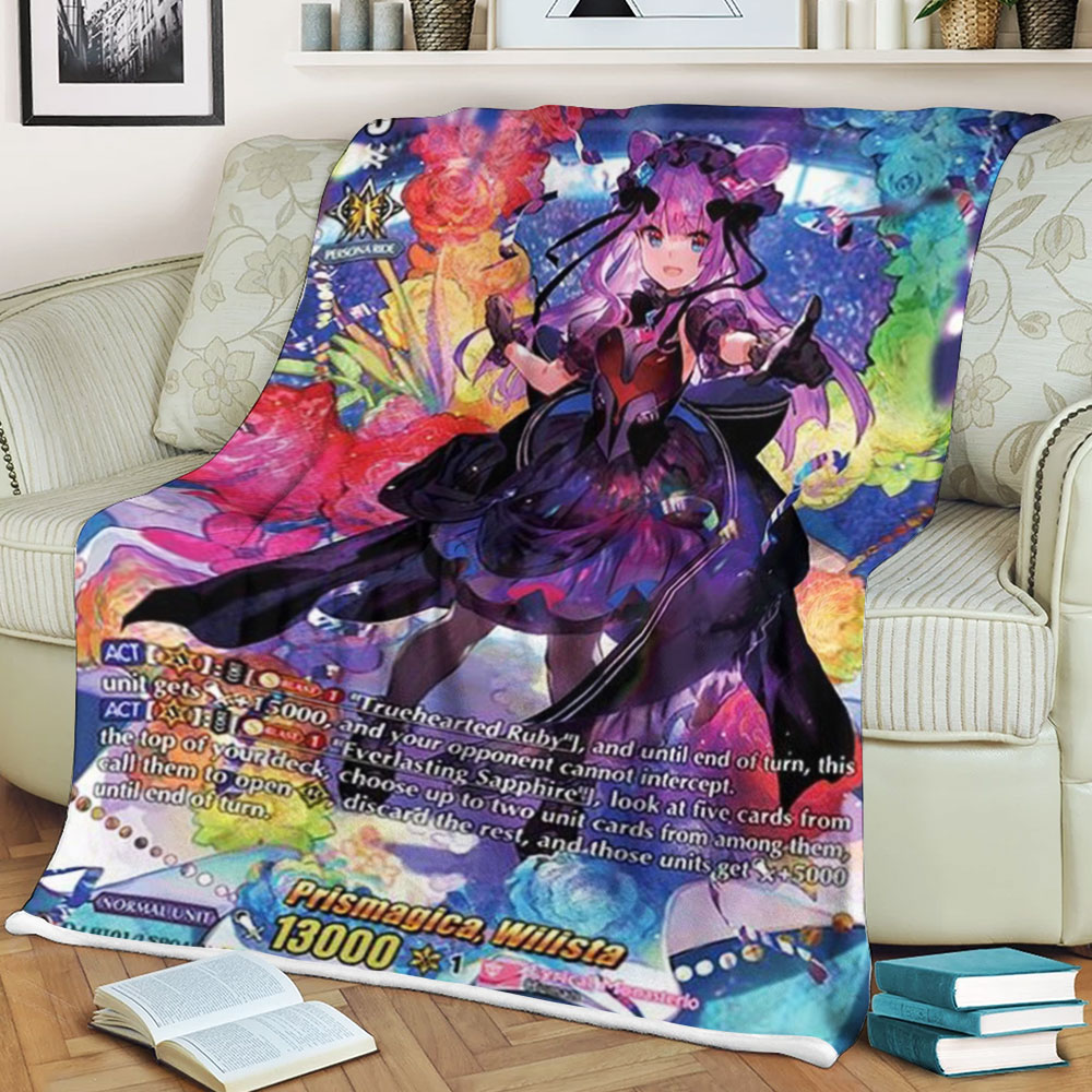 Cardfight Vanguard Prismagica Wilista Lsr Sherpa Blanket Cardfight Vanguard Prismagica Wilista Lsr Sherpa Blanket