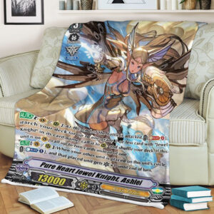 Cardfight Vanguard Pure Heart Jewel Knight Ashlei Blanket