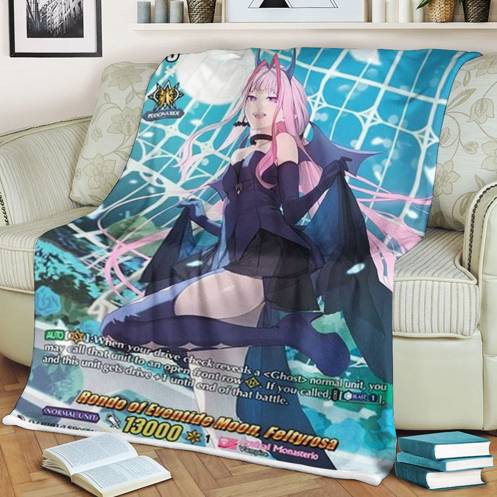 Cardfight Vanguard Rondo Of Eventide Moon Feltyrosa Blanket Cardfight Vanguard Rondo Of Eventide Moon Feltyrosa Blanket