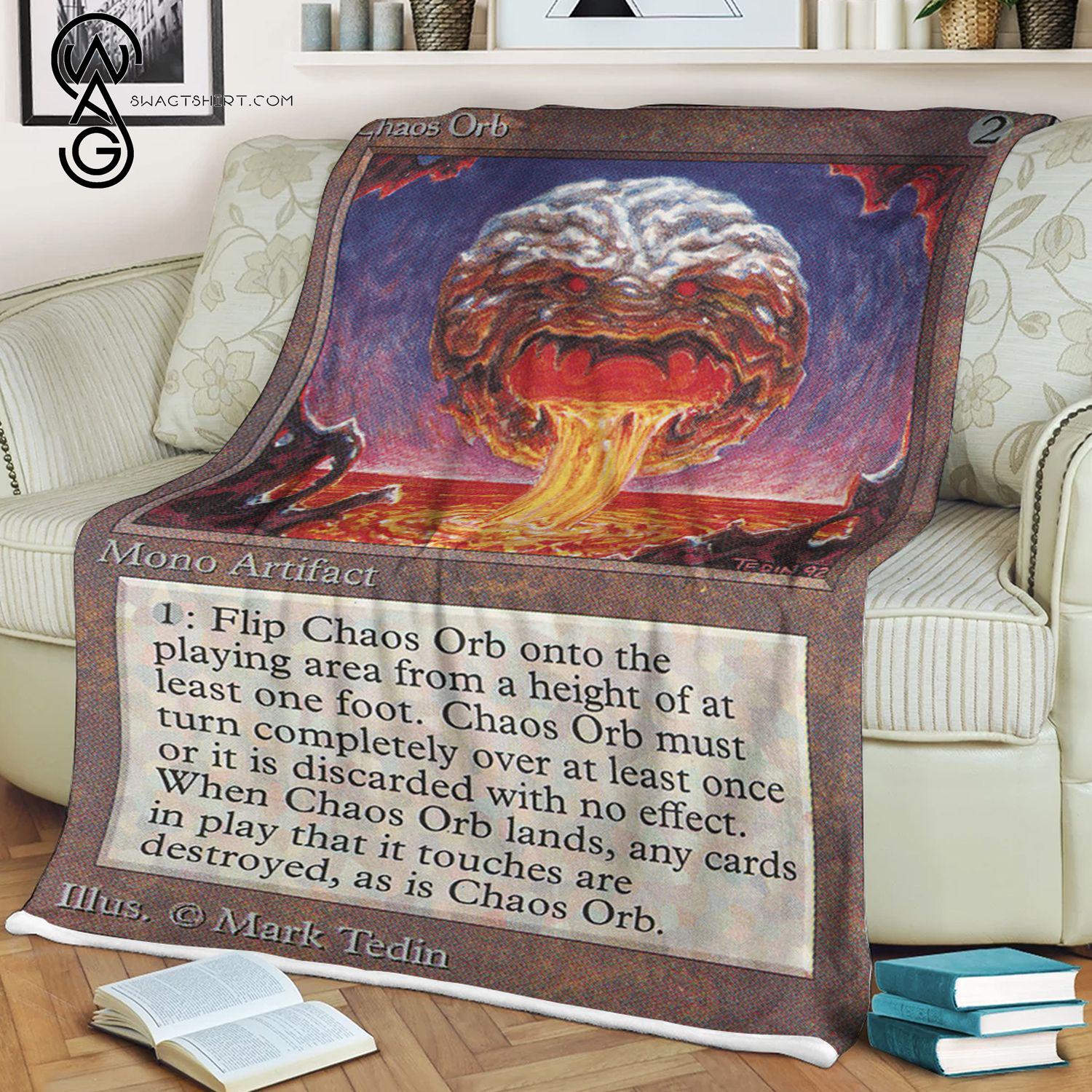 Chaos Orb Game Magic The Gathering Blanket Chaos Orb Game Magic The Gathering Blanket