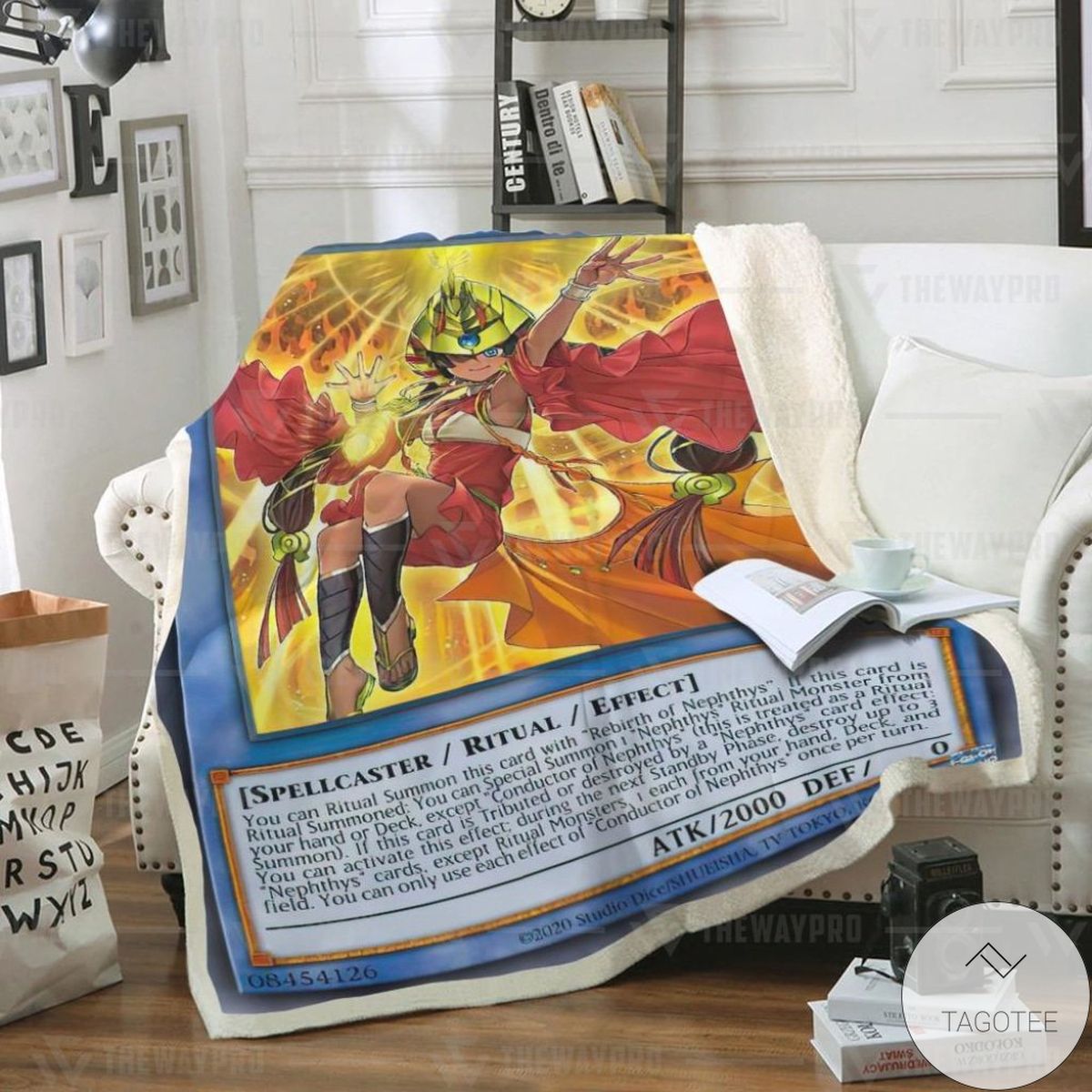 Conductor Of Nephthys Custom Blanket Conductor Of Nephthys Custom Blanket