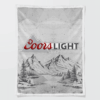 Coors Light Art Quilt Blanket