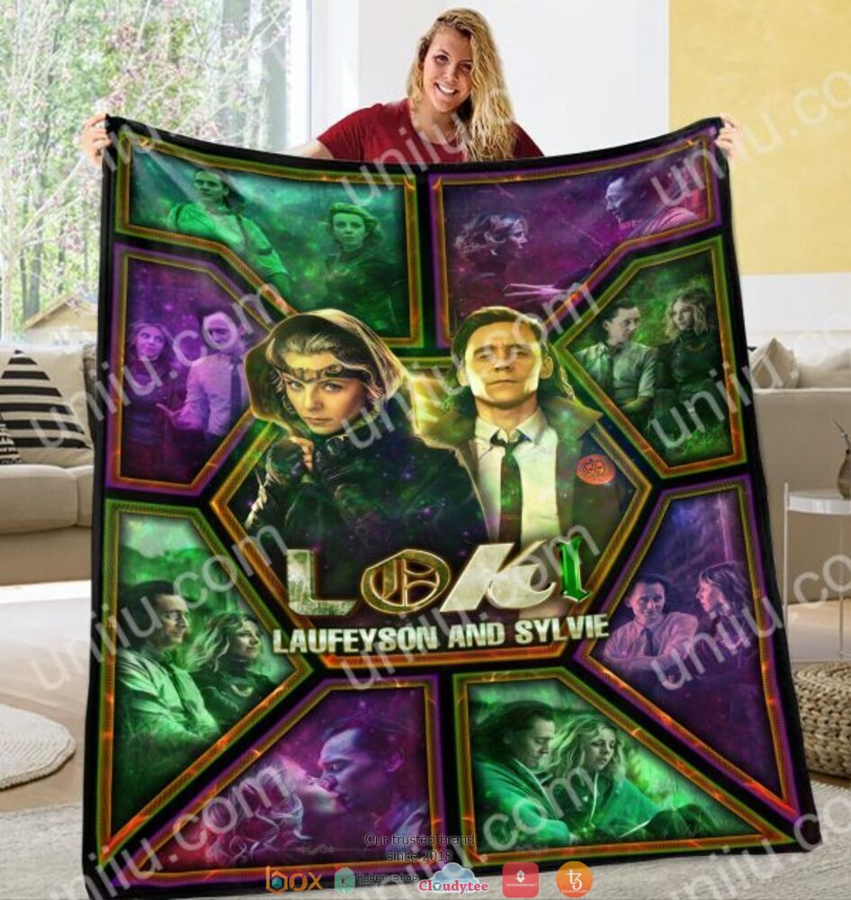 Couple Loki Laufeyson And Sylvie Blanket Couple Loki Laufeyson And Sylvie Blanket