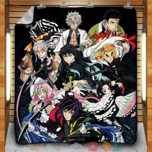 Cozy Hashira Quilt Blanket