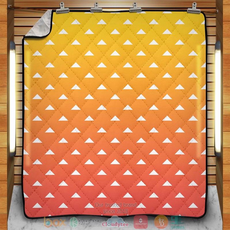 Cozy Zenitsu Quilt Blanket Cozy Zenitsu Quilt Blanket