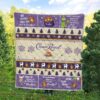 Crown Royal Grinch Christmas Blanket Quilt