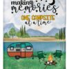 Custom Name Making Memories One Campsite At A Time Blanket