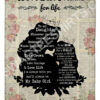 Custom Name Mom And Daughter Were Best Friend For Life Blanket