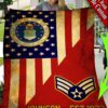 Custom Your Name Department Of The Air Force All Over Printed Blanket