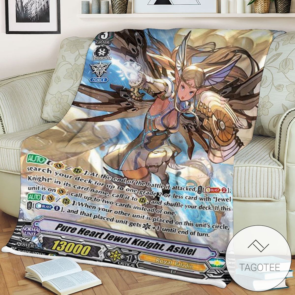 Cv Pure Heart Jewel Knight Ashlei Sp Cardfight Vanguard Blanket Cv Pure Heart Jewel Knight Ashlei Sp Cardfight Vanguard Blanket