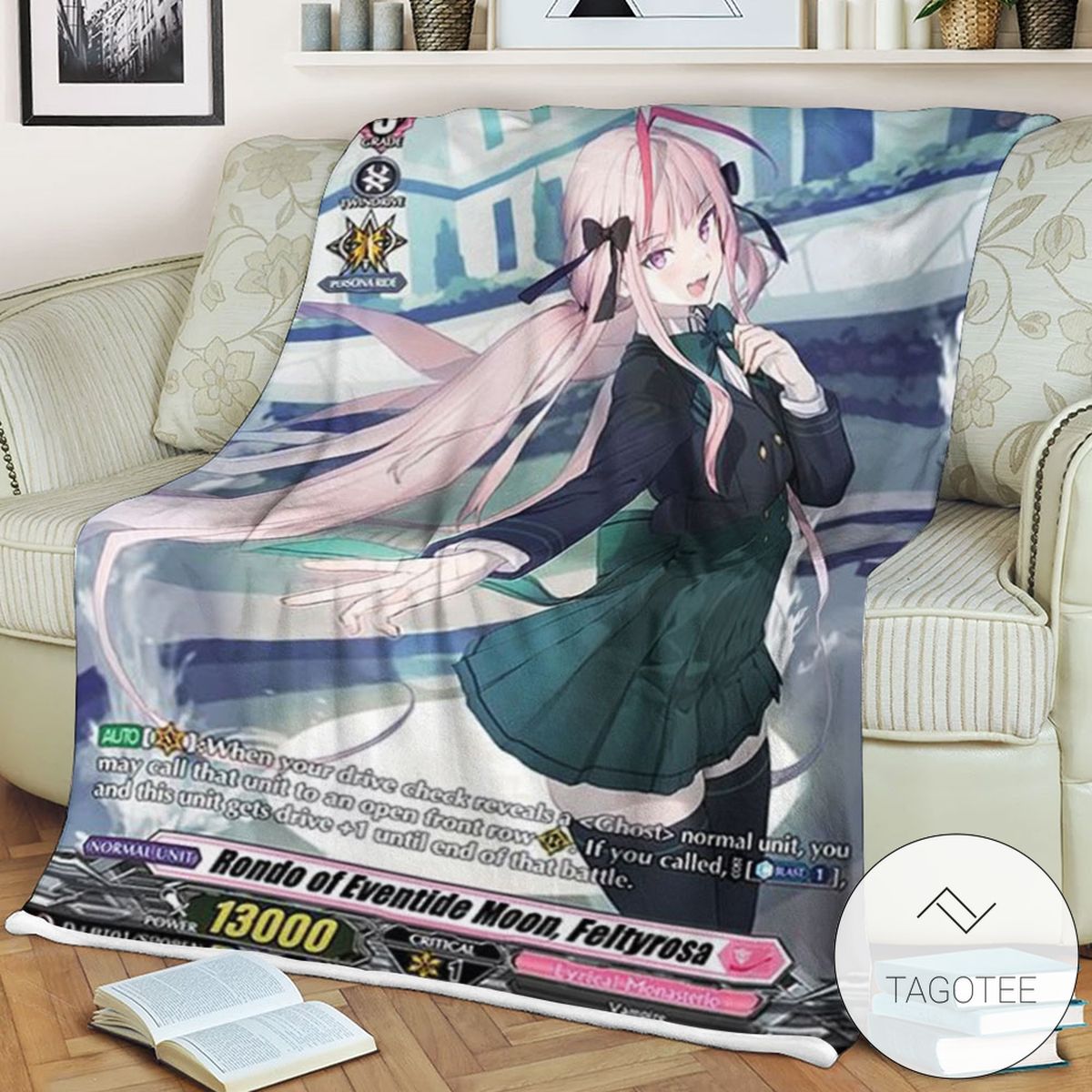 Cv Rondo Of Eventide Moon Feltyrosa Sp Cardfight Vanguard Blanket Tagotee Cv Rondo Of Eventide Moon Feltyrosa Sp Cardfight Vanguard Blanket Tagotee