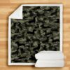 Dachshund Camo Blanket