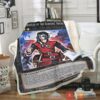 Dante Traveler Of The Burning Abyss Custom Soft Blanket